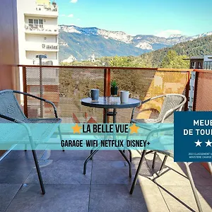  Appartement La Belle Vue - Garage Terrasse Wi-fi Netflix Disney+ France